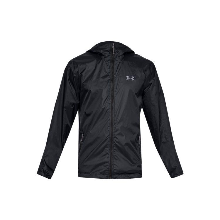 Under Armour Forefront Regenjacke mit Kapuze für Herren Jacken Schwarz 1321439-001 L von Joom DACH