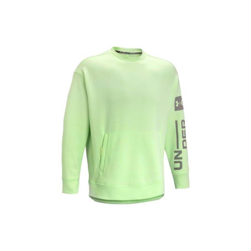 Under Armour Bedrucktes Rundhals-Sweatshirt Herren Oberteile Grün 1373800-369 XL von Joom DACH