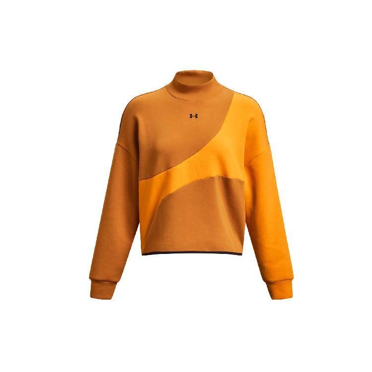 Under Armour Unstoppable Color Block Lässiges Sport-Cropped-Sweatshirt Damen Tops Honig-Orange 1379845-802 M von Joom DACH