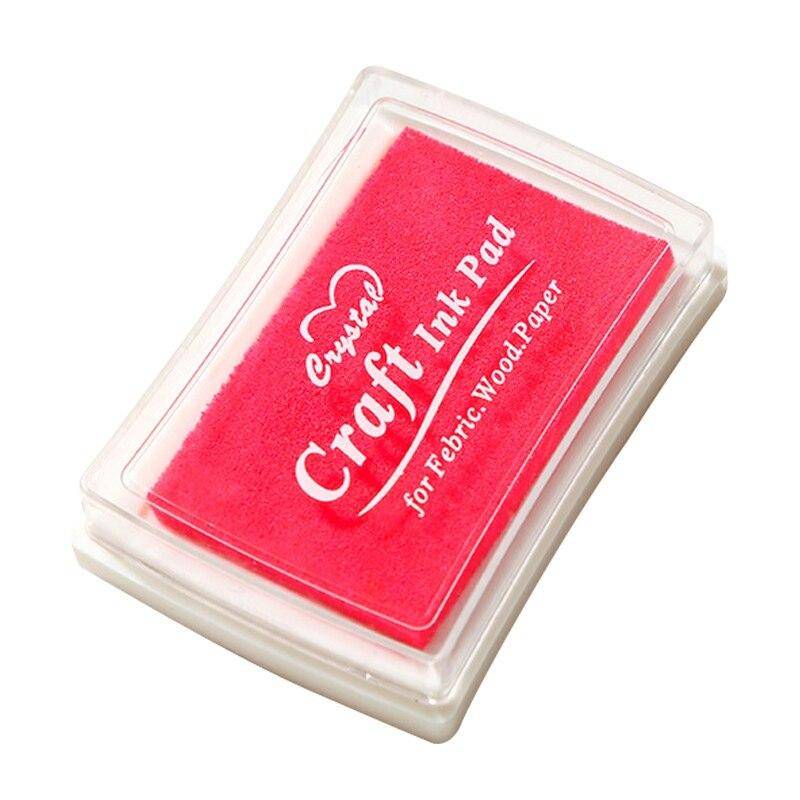 Ungiftiges Stempelkissen mit Farbverlauf, Stempelkissen, Stempel auf Ölbasis, Fingerabdruck, schönes Geschenk für Kinder, Stempel, DIY, Kunsthandwerk von Joom DACH