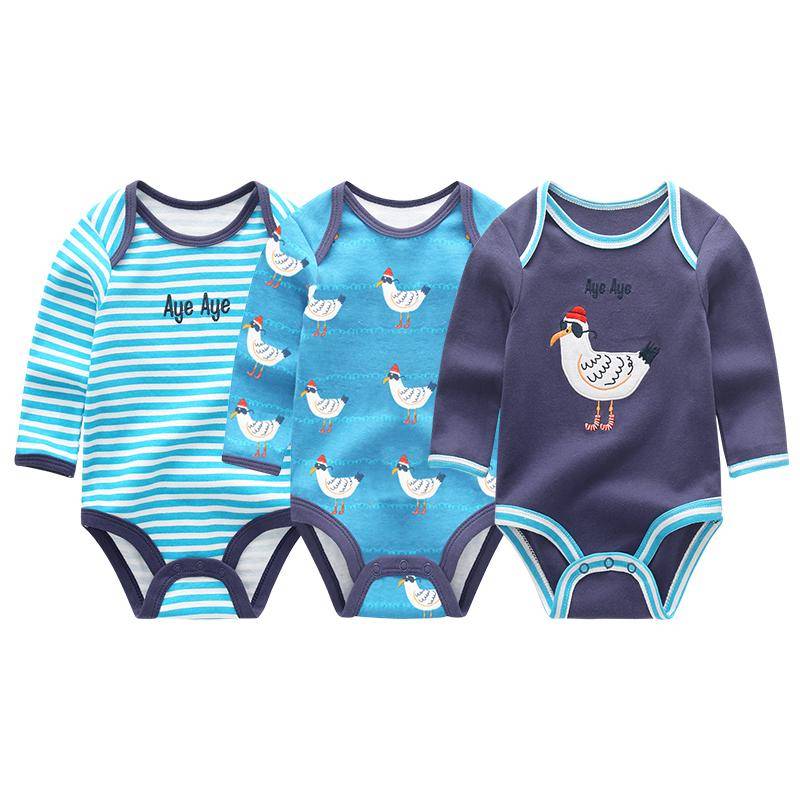 Unisex Baby Kleidung Baumwolle Neugeborene Mädchen Jungen Kleidung Cartoon Kleinkinder Overalls Pyjamas Kleidung 12M von Joom DACH