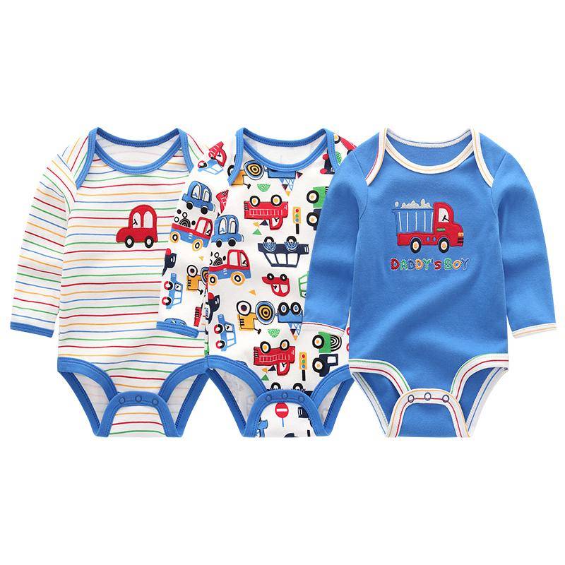 Unisex Baby Kleidung Baumwolle Neugeborene Mädchen Jungen Kleidung Cartoon Kleinkinder Overalls Pyjamas Kleidung 3M von Joom DACH