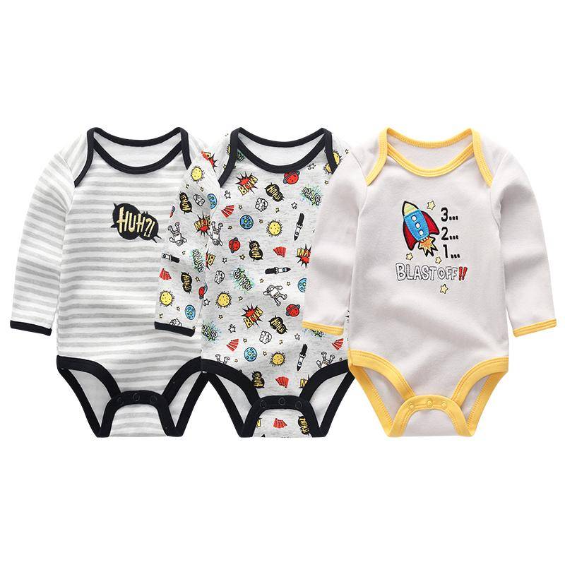 Unisex Baby Kleidung Baumwolle Neugeborene Mädchen Jungen Kleidung Cartoon Kleinkinder Overalls Pyjamas Kleidung 3M von Joom DACH