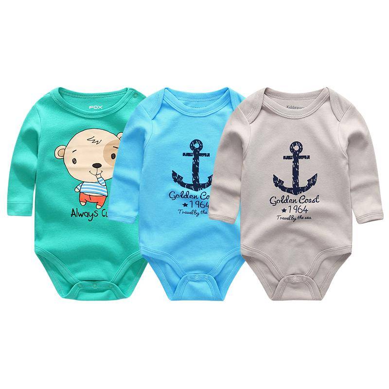 Unisex Baby Kleidung Baumwolle Neugeborene Mädchen Jungen Kleidung Cartoon Kleinkinder Overalls Pyjamas Kleidung 3M von Joom DACH