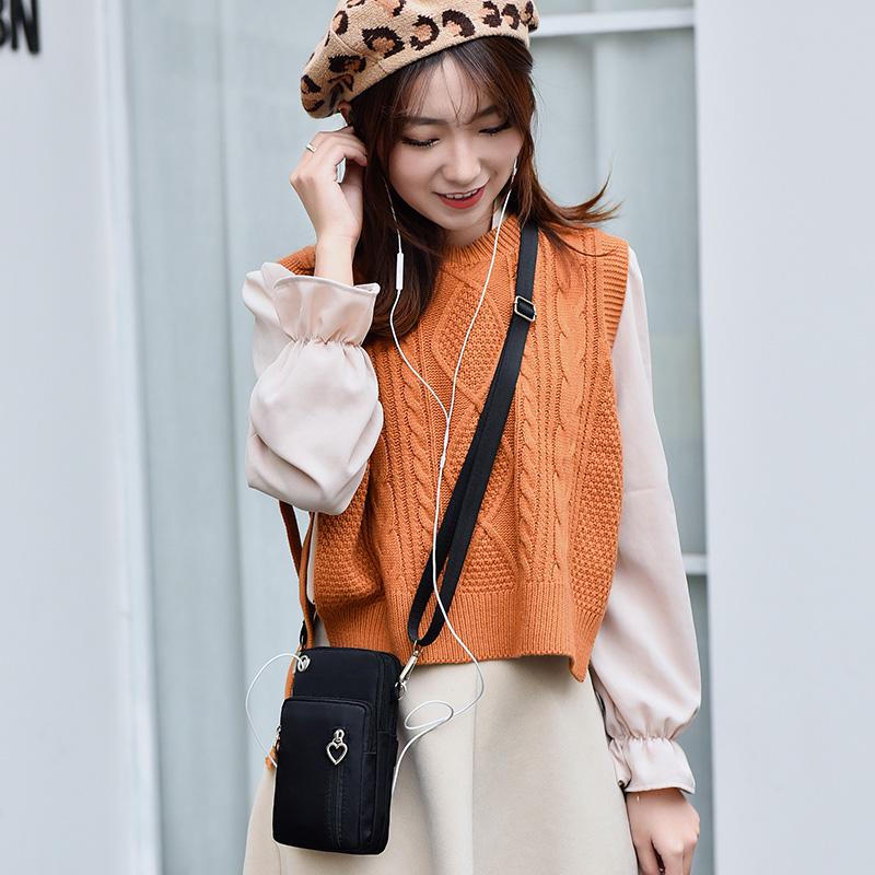 Unisex Damen Herren Umhängetasche, wasserdichte Tasche, Handy, Bargeld, Mini, kleine Tasche, lässige Umhängetasche von Joom DACH