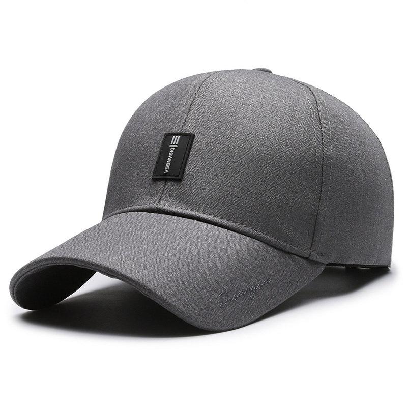 Unisex Fashion Cap Klassisches schlichtes Design Baseball Caps für Männer & Frauen Sportmütze 55cm-60cm licht grau von Joom DACH