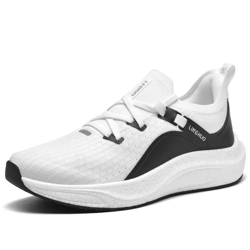 Unisex-Fitness-Laufschuhe für Damen, rutschfeste Outdoor-Jogging-Sportschuhe, leichte, bequeme Sneakers aus Mesh, Pendler-Wanderschuhe 44 von Joom DACH