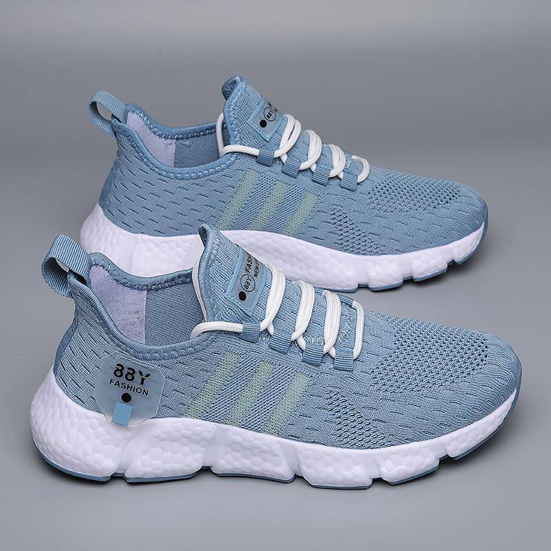 Unisex Freizeitschuhe Gym Tragbare Laufschuhe Große Größe Atmungsaktive Turnschuhe Mesh Freizeitschuhe 42 blau von Joom DACH