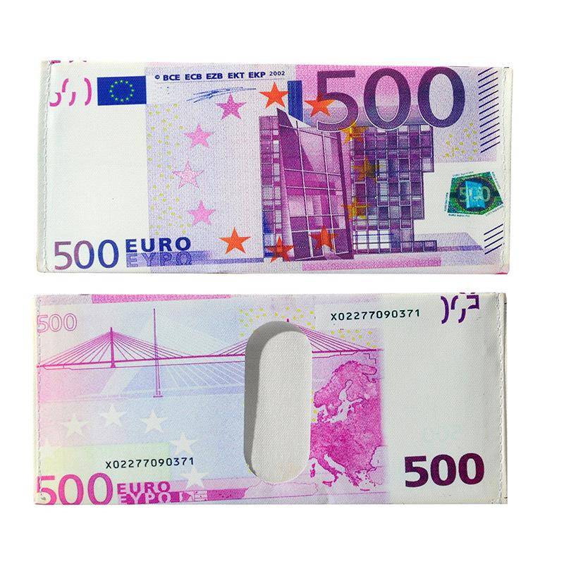 Unisex Kreative Geldschein Münzmuster Geldbörse - Trendiges US-Dollar-Design Franc von Joom DACH