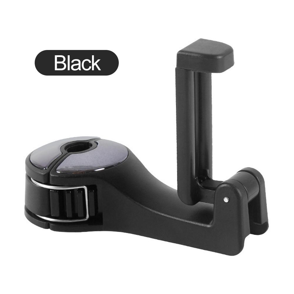 Universal Auto Halterung Haken Multi-Funktion Hängende Lagerung Handy Halter Rücksitz Kleiderbügel Haken für Tasche Geldbörse Tuch Lebensmittel schwarz von Joom DACH