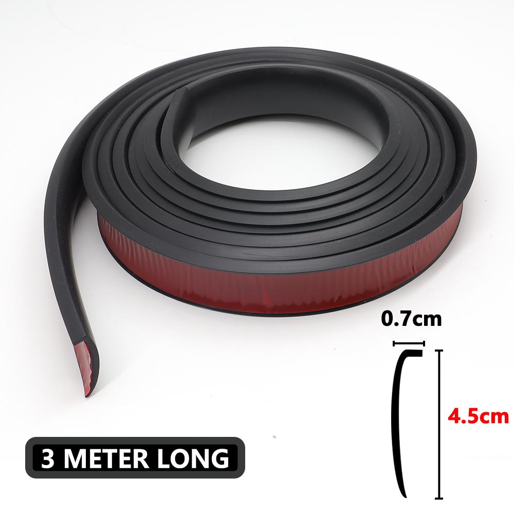Universal Auto Radlauf Kotflügelverbreiterungen Augenbraue Lip Schutz Trim Kotflügel Abdeckung Schlamm Flap Schutz Aufkleber Körper Kit Für Tesla modell 4.5cm wide von Joom DACH