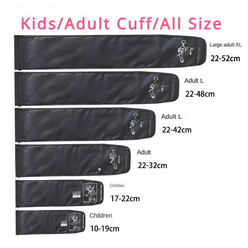 Universal-Blutdruckmessgerät Manschette Kinder Erwachsene Erweiterte Tonometer Kinder Armband Zubehör 22-32cm length dunkelblaue von Joom DACH
