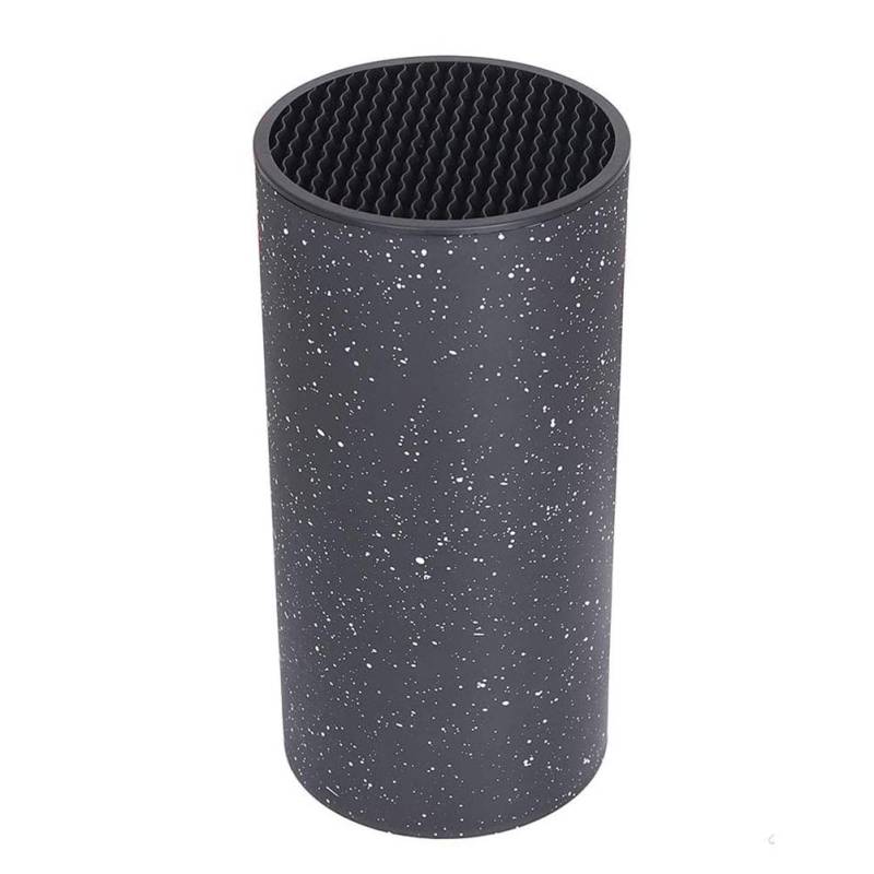 Universeller Messerblock Messerhalter Einzigartiges Schlitzdesign Aufbewahrungsständer Organizer schwarz von Joom DACH