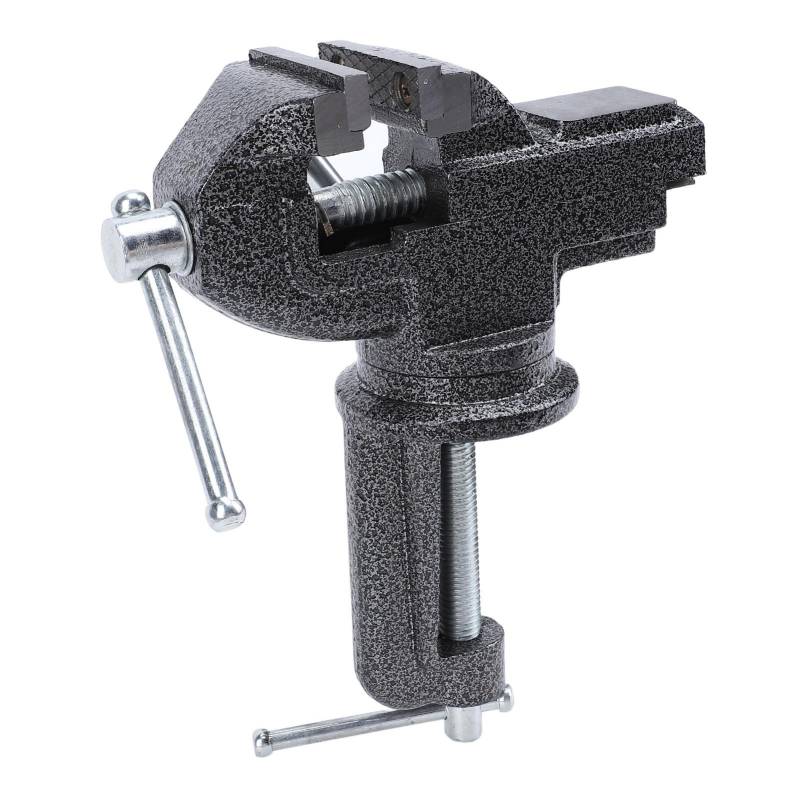 Universeller Tischschraubstock Heimklemme zum Aufschrauben Bankklemme Tragbar 360 Grad Schwenkfuß für Holzbearbeitung von Joom DACH