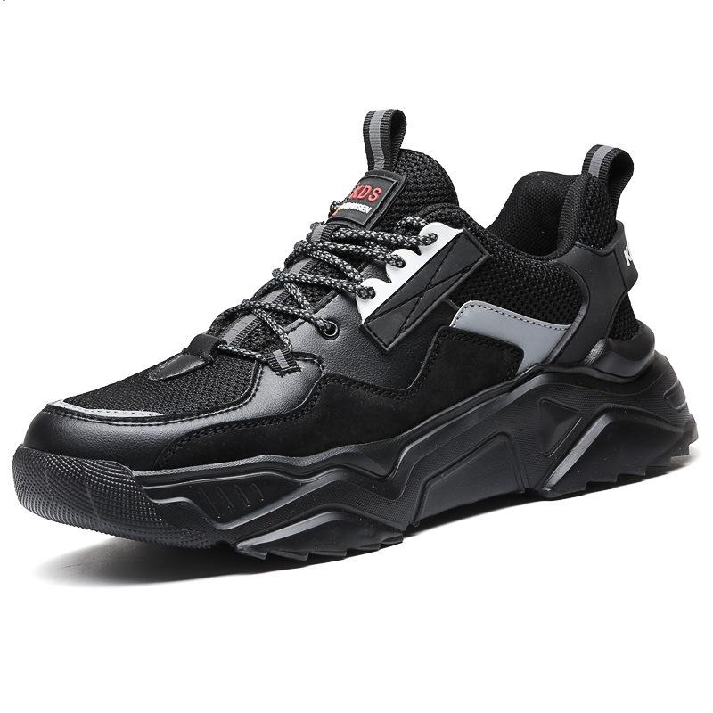 Unzerstörbare Schuhe Herren Arbeitssicherheitsschuhe mit Stahlkappe Pannensichere Stiefel Leichte Herrenschuhe Sicherheits-Sneaker 45 von Joom DACH