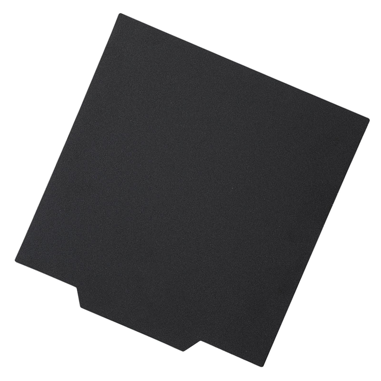 Upgrade-Aufkleber für magnetische Bauplatten für Ender-3-Oberflächen, ultraflexible, abnehmbare Heizbettabdeckung für 3D-Drucker, 235 x 235 mm schwarz von Joom DACH