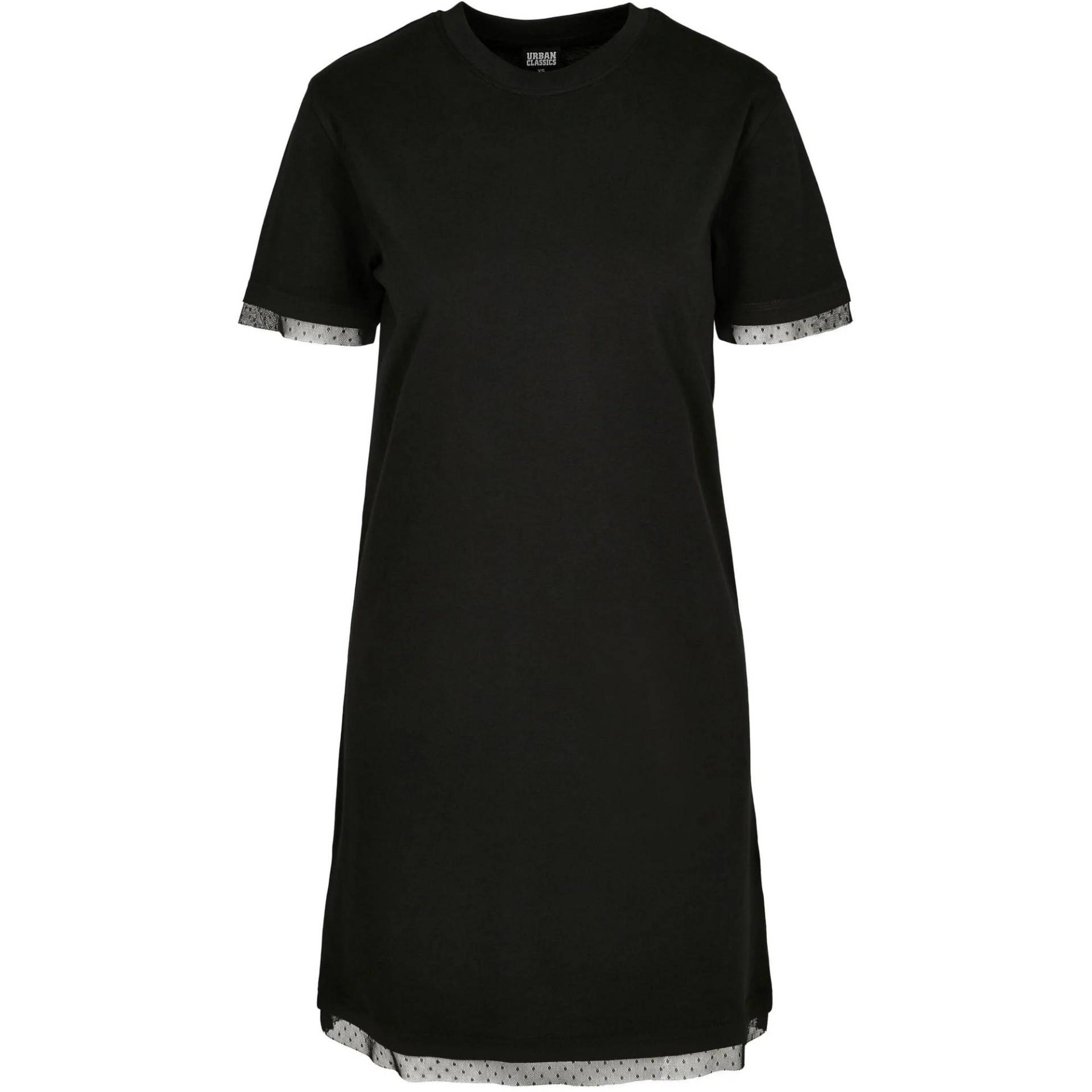 Urban Classics Damen/Damen Spitzen Boxy T-Shirt Kleid M schwarz Urban Classics Damen/Damen Spitzen Boxy T-Shirt Kleid M schwarz von Joom DACH