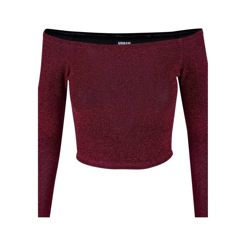 Urban Classics Damen Glitzer Off-Shoulder Langarmshirt 5XL bordeaux Urban Classics Damen Glitzer Off-Shoulder Langarmshirt 5XL bordeaux von Joom DACH