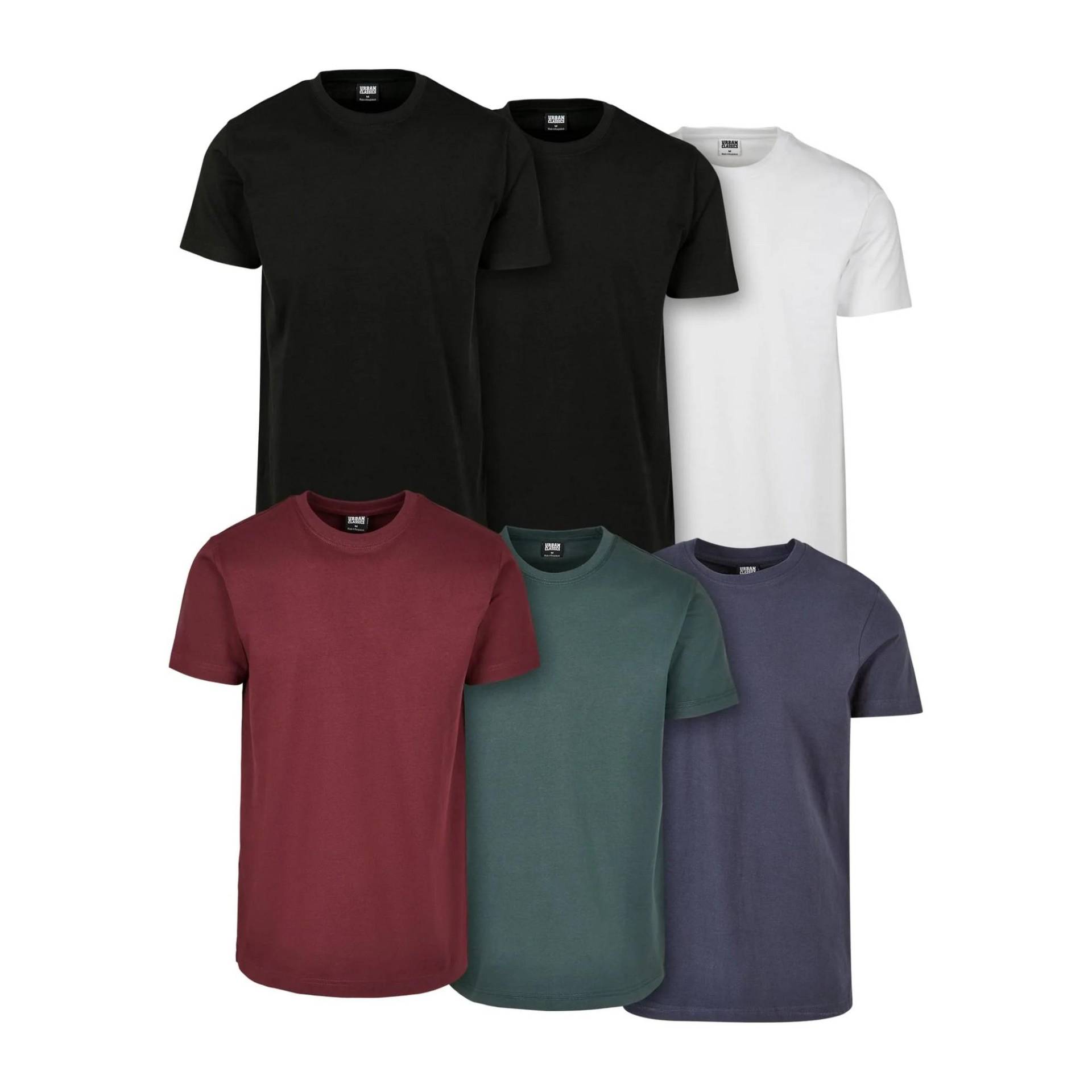 Urban Classics Herren Basic T-Shirt (Packung mit 6) S von Joom DACH
