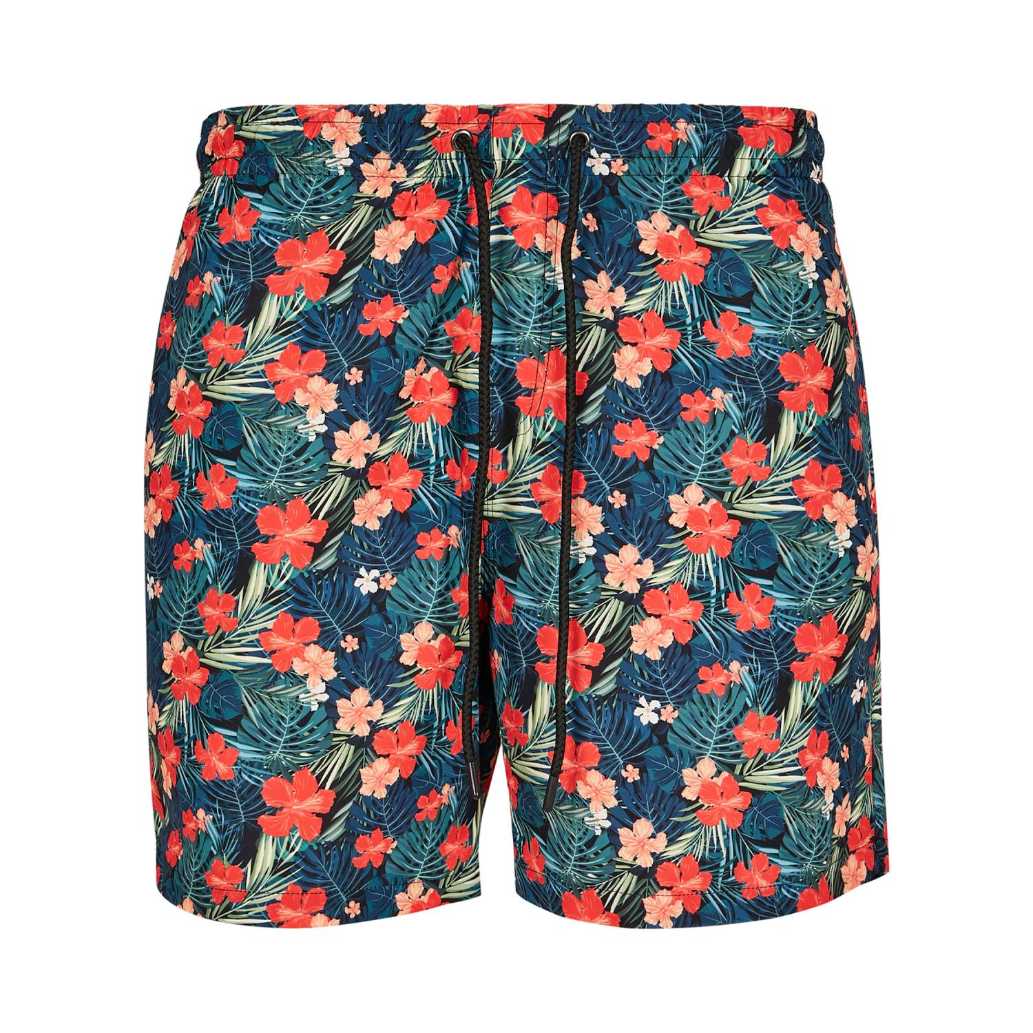 Urban Classics Herren Tropical Badeshorts 5XL schwarz von Joom DACH