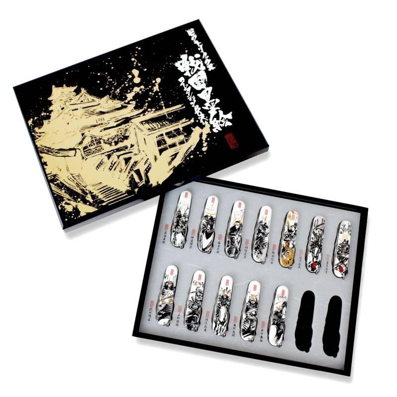 VICTORINOX Sengoku Climber Collection Box Set Messer Katastrophenschutzartikel mit 14 Funktionen Samurai Familienwappen Artikel Geschenk Präsent Special von Joom DACH