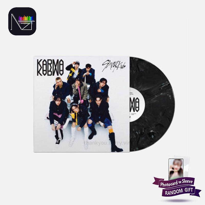 [VORBESTELLUNG] Stray Kids – 4. Vollalbum [KARMA] LP (Graphitfarbe / Fotokarte) 2pcs von Joom DACH