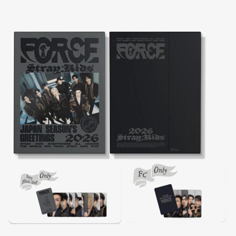 [VORBESTELLUNG] Stray Kids – JAPAN SEASON’S GREETINGS 2026 „FORCE“ SONY+FC SEASON GREETING von Joom DACH