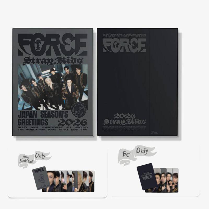 [VORBESTELLUNG] Stray Kids – JAPAN SEASON’S GREETINGS 2026 „FORCE“ SONY+FC SEASON GREETING von Joom DACH