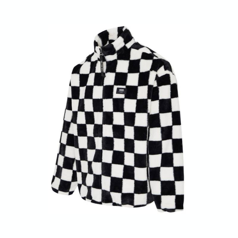 Vans Off The Wall 1966 Langarm Stehkragen Bequeme Fleecejacke Damenjacken Schwarz Weiß VN000KD5E2O M Vans Off The Wall 1966 Langarm Stehkragen Bequeme Fleecejacke Damenjacken Schwarz Weiß VN000KD5E2O M von Joom DACH