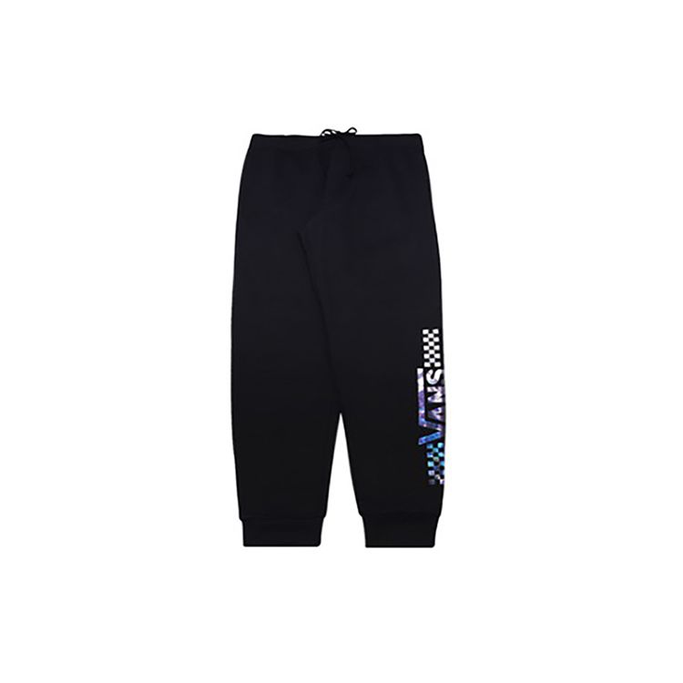 Vans Strick Bündchen Bedruckte Sport Fleece Sweatpants Damen Unterteile Schwarz VN0A4BEXZVD M von Joom DACH