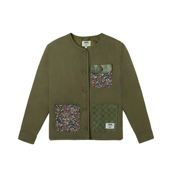 Vans X Liberty Fabrics Leichte Baumwolljacke mit Blumenmuster Damen Jacken Grün VN0A5FSDZEA M Vans X Liberty Fabrics Leichte Baumwolljacke mit Blumenmuster Damen Jacken Grün VN0A5FSDZEA M von Joom DACH