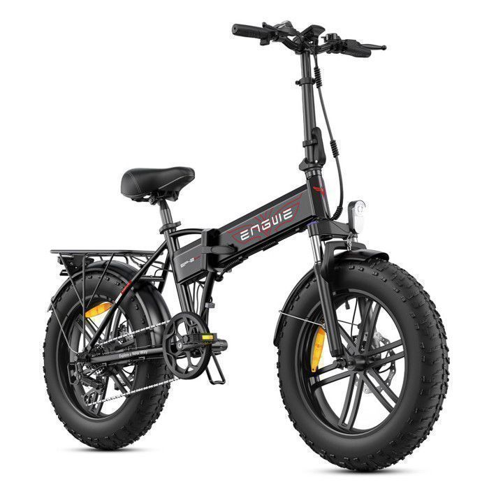 Vélo électrique pliable - ENGWE EP-2 Boost - 20 pouces - Batterie 48 V 13 Ah - Autonomie 120 km - Avec Amortisseur avant - Nior schwarz von Joom DACH