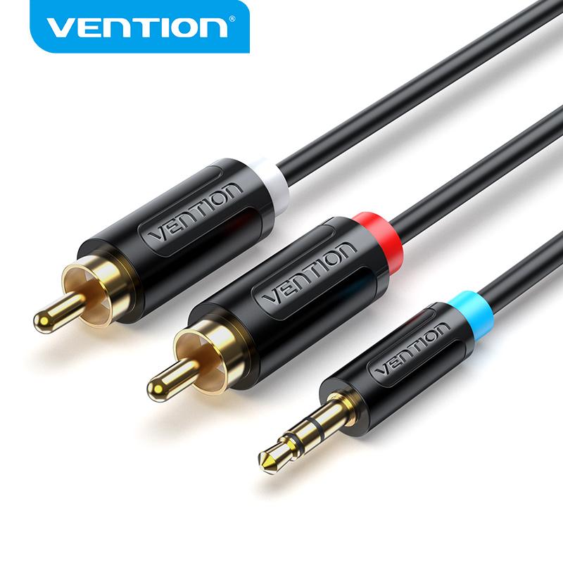 Vention RCA-Kabel 3,5 mm auf 2 RCA Aux RCA-Buchse 3,5 Audio-Stereokabel für Smartphone DVD 2 RCA AUX-Kabel 0.5m schwarz Vention RCA-Kabel 3,5 mm auf 2 RCA Aux RCA-Buchse 3,5 Audio-Stereokabel für Smartphone DVD 2 RCA AUX-Kabel 0.5m schwarz von Joom DACH