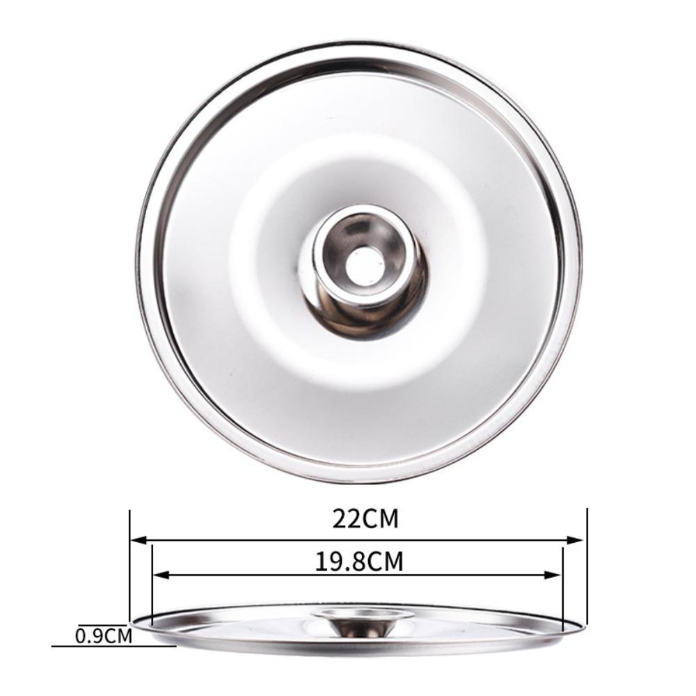 Verdicken Deckel Topf Abdeckung Edelstahl Küche Lebensmittel Deckel Neue Runde Topf Deckel Küche Liefert 22cm von Joom DACH