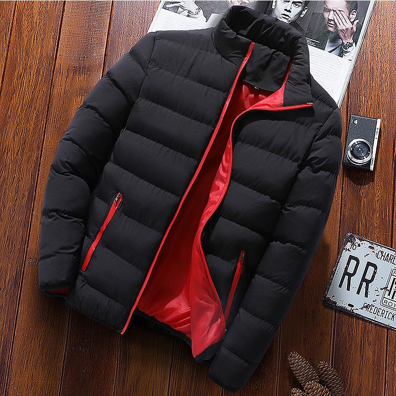 Verdickte Herbst/Winter Herren Sport Baumwolljacke Stehkragen Strickjacke Outdoor Wattierte Jacke Freizeitjacke Warmer Mantel L schwarz Verdickte Herbst/Winter Herren Sport Baumwolljacke Stehkragen Strickjacke Outdoor Wattierte Jacke Freizeitjacke Warmer Mantel L schwarz von Joom DACH