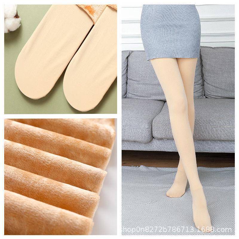 Verdickte Plüsch-Leggings für Damen, perfekt für Herbst und Winter, halten Ihre Beine warm und sehen stilvoll aus. One Size Verdickte Plüsch-Leggings für Damen, perfekt für Herbst und Winter, halten Ihre Beine warm und sehen stilvoll aus. One Size von Joom DACH