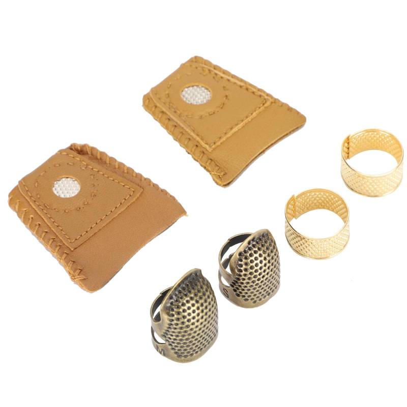 Verdickter Fingerhut Fingerschutz für Nähen Stickerei Handarbeit (026) von Joom DACH