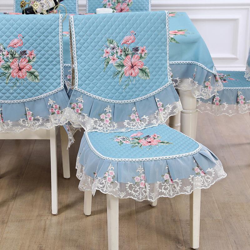 Verdickter Stuhlbezug Heim Sitzpaket Sitzkissen Rutschfestes Sitzkissen Integriert mit Kissen Heim Bankett Dekoration chair 1 cover 1 back von Joom DACH