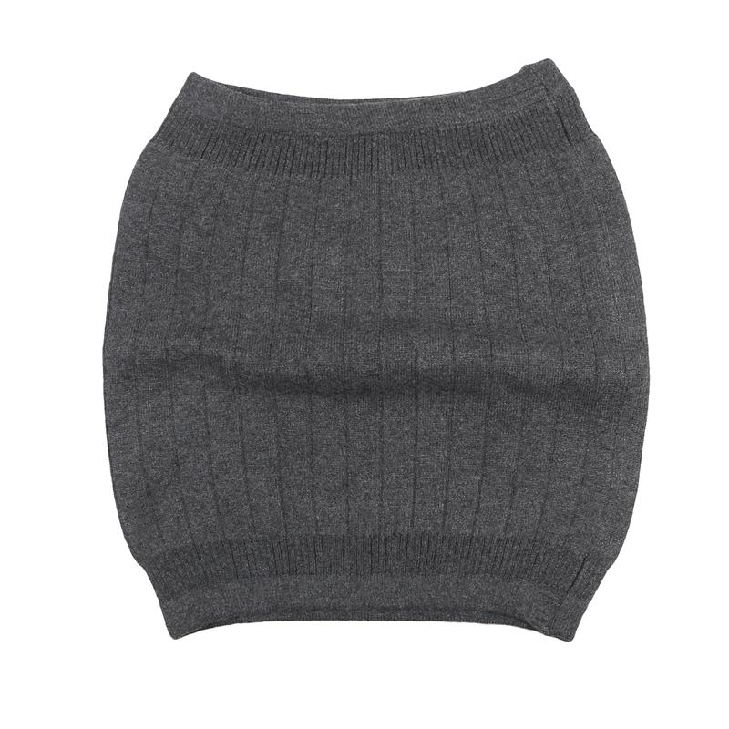 Verdickter Winter-Taillengürtel aus Kaschmir für Unisex, atmungsaktiv, warm, für Lenden- und Bauchbereich, Rückenstütze, warmer Wollfasergürtel, Gesundheitspflege B grau von Joom DACH