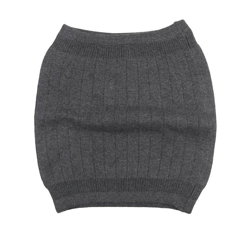 Verdickter Winter-Taillengürtel aus Kaschmir für Unisex, atmungsaktiv, warm, für Lenden- und Bauchbereich, Rückenstütze, warmer Wollfasergürtel, Gesundheitspflege B grau von Joom DACH