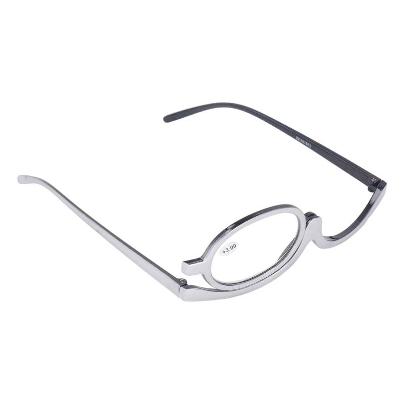 Vergrößerungs-Make-up-Brille Faltbare Einlinsen-Augen-Make-up-Brille für Frauen Großmutter +3.00 von Joom DACH