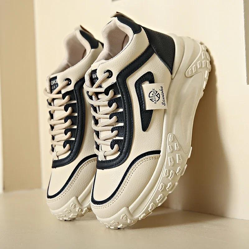 Verkauf Damenmode High-Top Schuhe Damen Sneaker Trend Weiß Flach Lässige Sportschuhe Damen Designer Laufschuhe 40 schwarz von Joom DACH