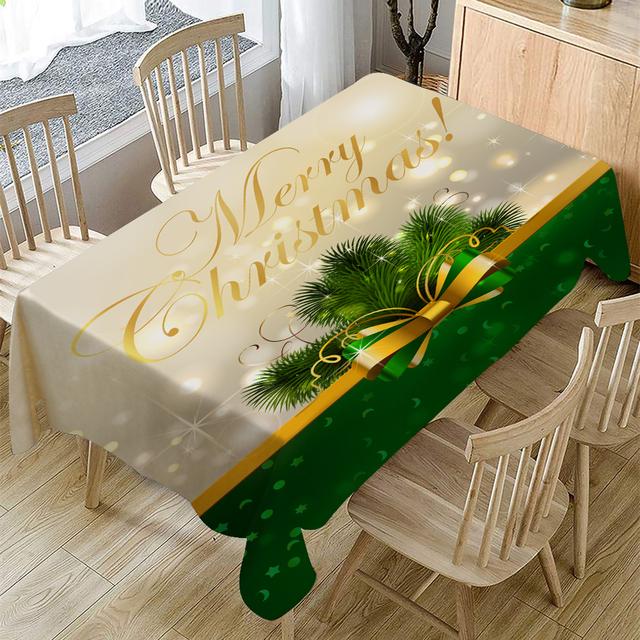 Verkauf rot Weihnachten Thema glücklich Tischdekoration Urlaub Winter Geschenk staub- und wasserdicht rechteckige Tischdecke 85x85cm33x33inch violett von Joom DACH