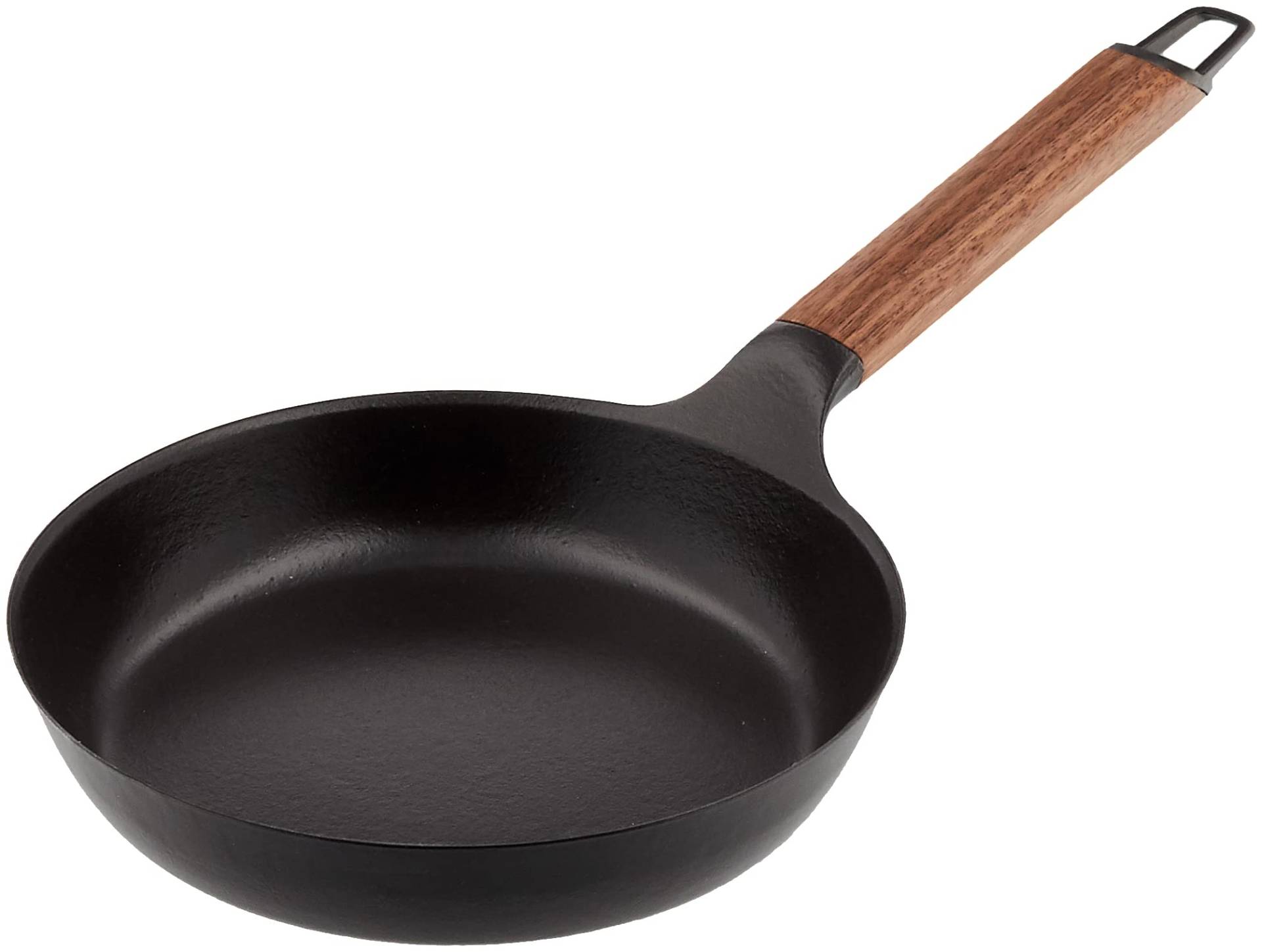 Vermicular-Pfanne 20 cm Walnuss-kompatibles Guss-Emaille Gas/IH FP20-WN von Joom DACH