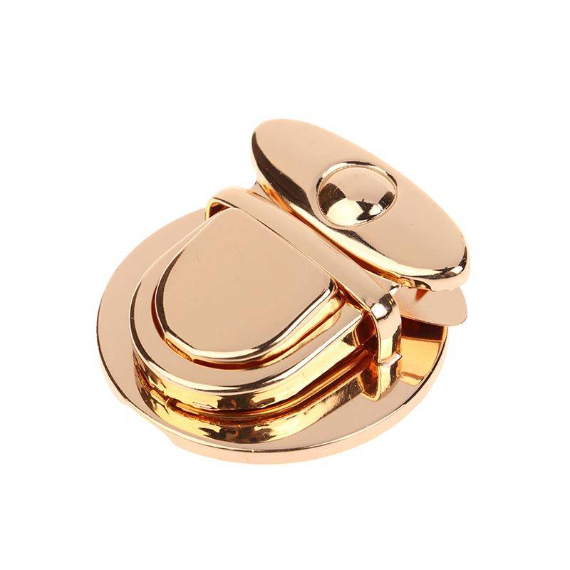 Verschlüsse, Schnappverschlüsse, Bastelarbeiten, Metallverschluss, Taschenetui, Schnallenverschluss für Handtaschen, Schultertaschen, Geldbörse, Tragetasche, Hardware-Zubehör L gold von Joom DACH