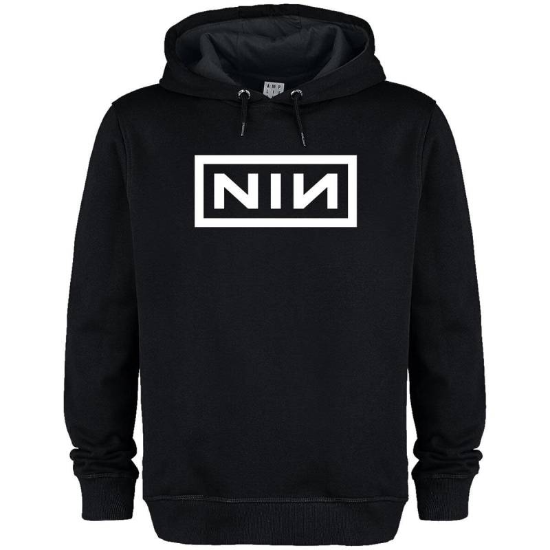 Verstärkter Unisex-Erwachsenen-Hoodie mit NIN-Logo S schwarz Verstärkter Unisex-Erwachsenen-Hoodie mit NIN-Logo S schwarz von Joom DACH