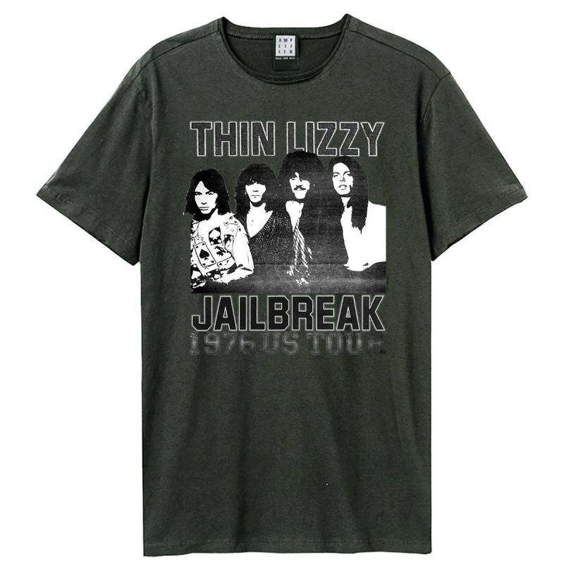 Verstärktes Unisex-Erwachsenen-Jailbreak-Tour-Thin-Lizzy-T-Shirt XS kohle Verstärktes Unisex-Erwachsenen-Jailbreak-Tour-Thin-Lizzy-T-Shirt XS kohle von Joom DACH