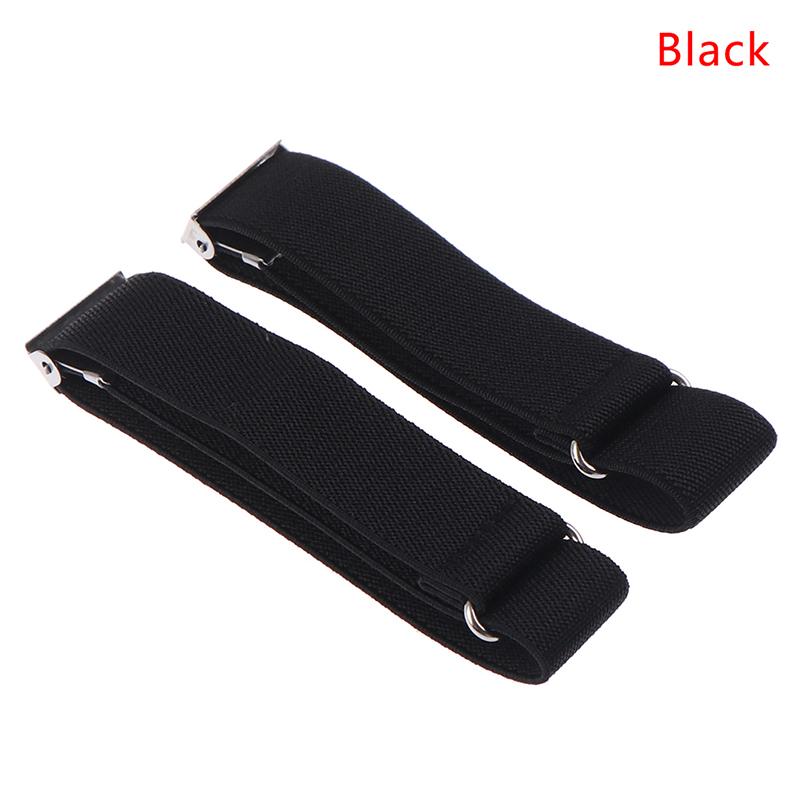 Verstellbares, elastisches, rutschfestes Hemdgürtel-Manschettenknöpfe-Ärmelhalter-Arm-Strumpfband von Joom DACH