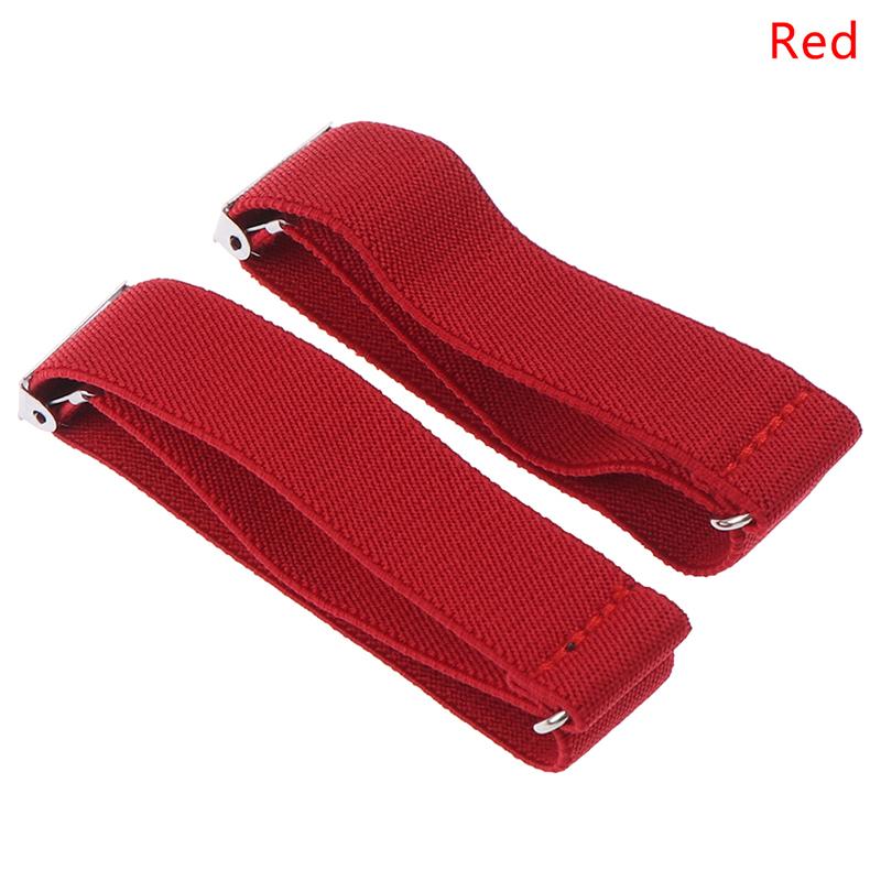 Verstellbares, elastisches, rutschfestes Hemdgürtel-Manschettenknöpfe-Ärmelhalter-Arm-Strumpfband von Joom DACH