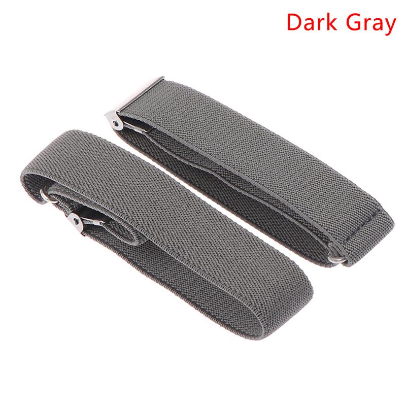 Verstellbares, elastisches, rutschfestes Hemdgürtel-Manschettenknöpfe-Ärmelhalter-Arm-Strumpfband von Joom DACH